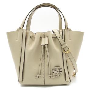 Tory Burch トリーバーチ 2wayショルダーバッグ MCGRAW ホワイト系 レザー  中古 レディース｜brandoff