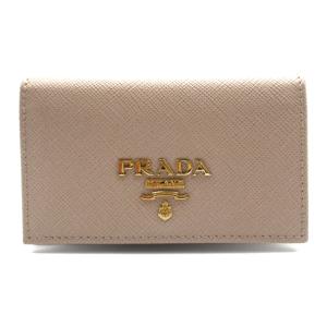 プラダ 名刺入れ ブランドオフ PRADA サフィアーノレザー 名刺入れ サフィアーノレザー 中古 レディース｜brandoff