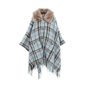 モンクレールグルノーブル ブランドオフ MONCLER GRENOBLE ウール ポンチョ 中古 メンズ