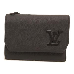 ルイ・ヴィトン ポルトフォイユ・パイロット 二つ折り財布 ブランドオフ LOUIS VUITTON 二つ折り財布 アエログラム・レザー 中古 メンズ レディース｜brandoff