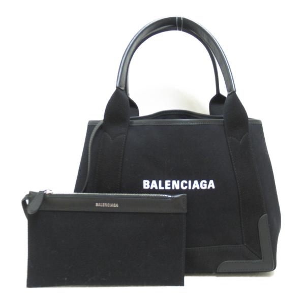 バレンシアガ ネイビーカバス S トートバッグ ブランドオフ BALENCIAGA キャンバス トー...