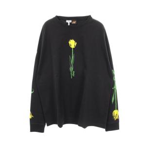 爆買 ロエベ PAULA'S IBIZA チューリップ ブランドオフ LOEWE コットン 長袖Tシャツ 中古 メンズ
