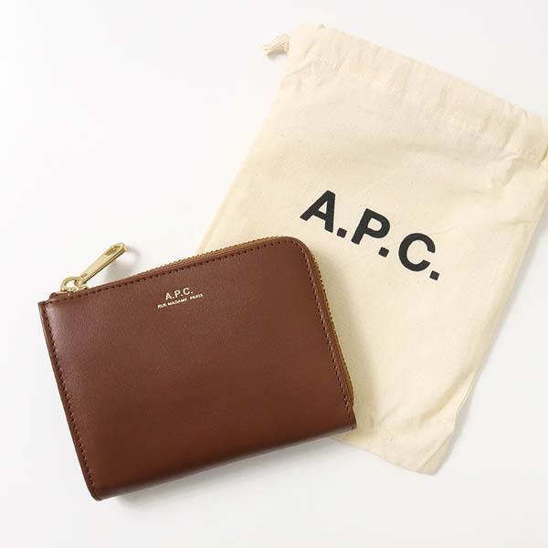 《ポイント5倍》アーペーセー A.P.C. 二つ折り財布 レディース COMPACT LISE レザ...