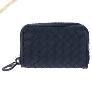 《ポイント8倍》ボッテガヴェネタ BOTTEGA VENETA コインケース メンズ レディース レザー 小銭入れ ネイビー 473010 V4651 4013｜brandol-s