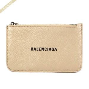 バレンシアガ BALENCIAGA 小銭入れ レザー フラグメントケース コインケース ライトベージュ 637130 1IZI3 2760｜brandol-s