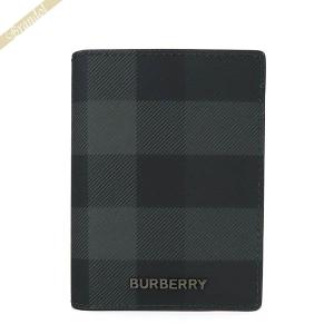 バーバリー BURBERRY 名刺入れ メンズ フリント FLINT チェック柄