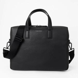 カルバンクライン Calvin Klein ビジネスバッグ メンズ ラップトップ 2way ブリーフケース ロゴ ブラック K50K508694 BAX｜brandol-s