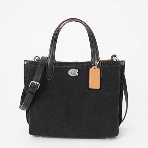 COACH コーチ ショルダーバッグ ウィロウ トート 24 デニム 2way