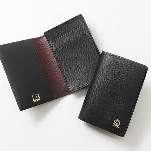 ダンヒル dunhill 名刺入れ メンズ BELGRAVE レザー カードケース ブラック L2S847A｜Brandol Style