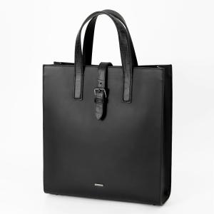サルヴァトーレフェラガモ ビジネスバッグ A4収納 ガンチーニ レザー ブラック FERRAGAMO（フェラガモ） ブリーフケース 24 1364 メンズ ガンチーニ