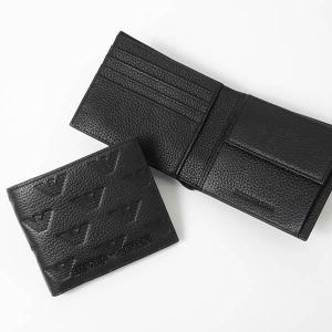 EMPORIO ARMANI エンポリオ アルマーニ 二つ折り財布 イーグルプレート