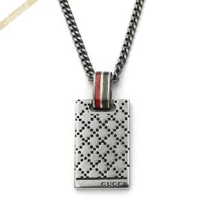 GUCCI グッチ ネックレス メンズ ディアマンテモチーフ スクエア GUCCI グッチ ネックレス メンズ ディアマンテモチーフ スクエア
