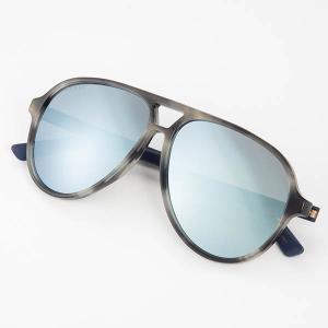 GUCCI（グッチ） サングラス メンズ ティアドロップ型 マーブル柄 セル