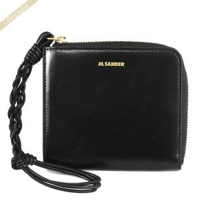 ジルサンダー Jil Sander 財布 小銭入れ レディース レザー L字ファスナー ブラック JSPT840052 WTS69158N 001｜brandol-s