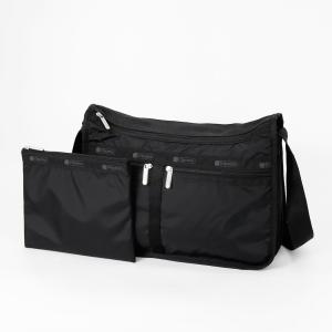 極美品レスポートサック☆ショルダーバック・ポーチ付き！7507ブラック LeSportsac（レスポートサック） ショルダーバッグ レディース