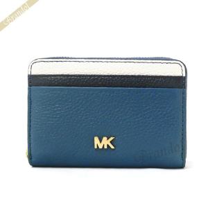 マイケルコース MICHAEL KORS レディース 小銭入れ マルチカラー レザー 32F8GF6Z1T 415 DARK CHAMBRAY MULTI｜brandol-s