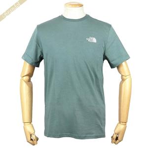 ザ・ノースフェイス THE NORTH FACE Tシャツ メンズ ロゴ クルーネック 半袖 S/M/L グリーン系 NF0A2TX5 A9L ◇｜brandol-s