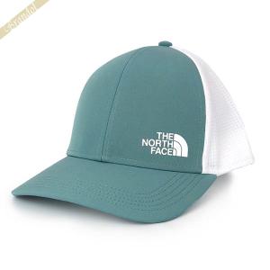 ザ・ノースフェイス THE NORTH FACE キャップ 帽子 TNF LOGO ロゴ メッシュ ブルーグリーン NF0A5FY2 A9L
