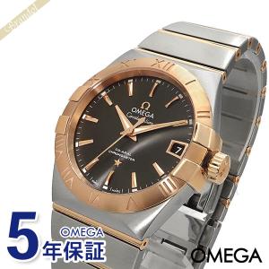 《期間限定P10倍》オメガ OMEGA 腕時計 メンズ コンステレーション コーアクシャル クロノメーター 38mm ブラウン 123.20.38.21.06.002｜brandol-s