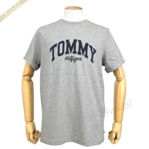 トミーヒルフィガー TOMMY HILFIGER メンズ Tシャツ グラフィック ロゴ S/M/L グレー 09T3711 004 ◇｜brandol-s