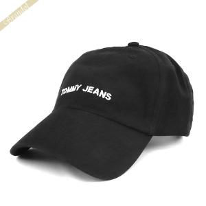 トミージーンズ TOMMY JEANS キャップ メンズ 帽子 ロゴ フリーサイズ ブラック AM0AM04677002｜brandol-s