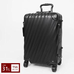 トゥミ TUMI キャリーケース インターナショナル キャリーオン 19 ディグリー アルミニウム 31L マットブラック 988174386｜brandol-s