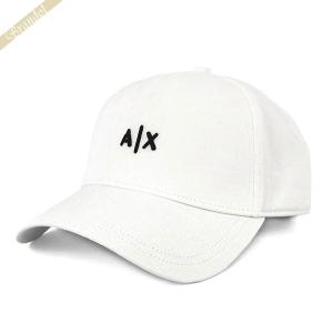 《P5倍_29日23:59迄》アルマーニエクスチェンジ 帽子 ARMANI EXCHANGE AX ロゴ キャップ ホワイト 954112 CC571 00010｜brandol