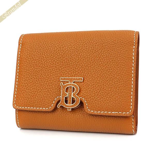 《クーポン》バーバリー 三つ折り財布 BURBERRY 財布 レディース レザー TBクロージャー ...
