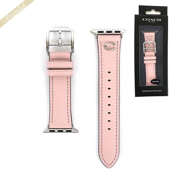 《クーポン》コーチ アップルウォッチ用バンド COACH 替えベルト レザーベルト 38mm/40m...