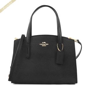 《P10倍_26日23:59迄》コーチ ショルダーバッグ COACH レザー 2way ミニトートバッグ ブラック 29529 LIBLK◇｜brandol