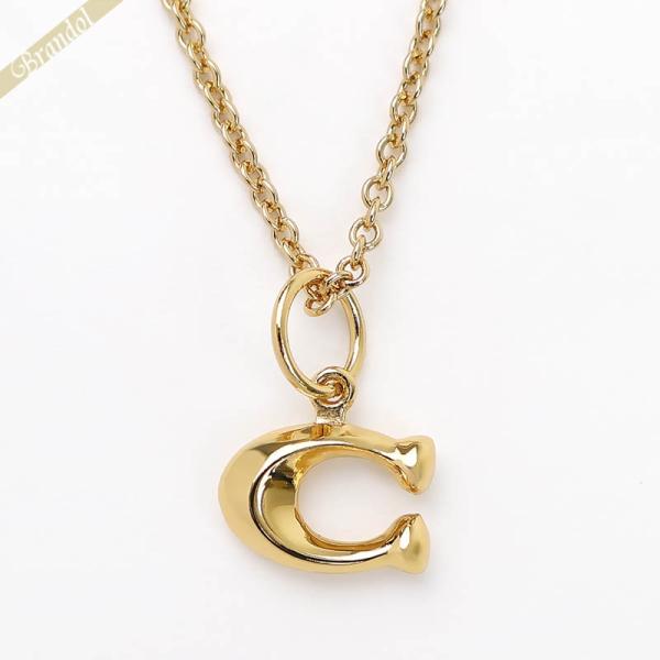 コーチ ネックレス COACH Cモチーフ ペンダント ゴールド 335949GLD710【クーポン...