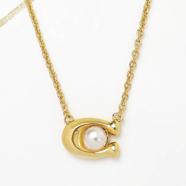 《クーポン配布中》コーチ ネックレス COACH Cモチーフ ペンダント ゴールド 341916GL...