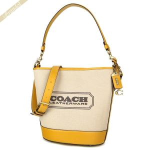 コーチ ショルダーバッグ COACH レディース ダコタ バケット バッグ イエロー ナチュラル CH739 B4VI3◇｜brandol