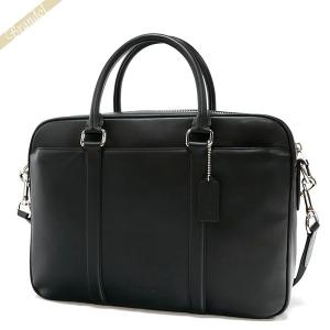 コーチ ビジネスバッグ COACH メンズ カーフレザー 2way ショルダー ブラック F54760 BLK