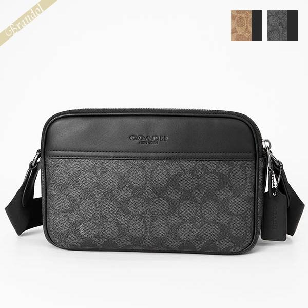 《クーポン配布》コーチ ショルダーバッグ COACH シグネチャー キャンバス グラハム クロスボデ...