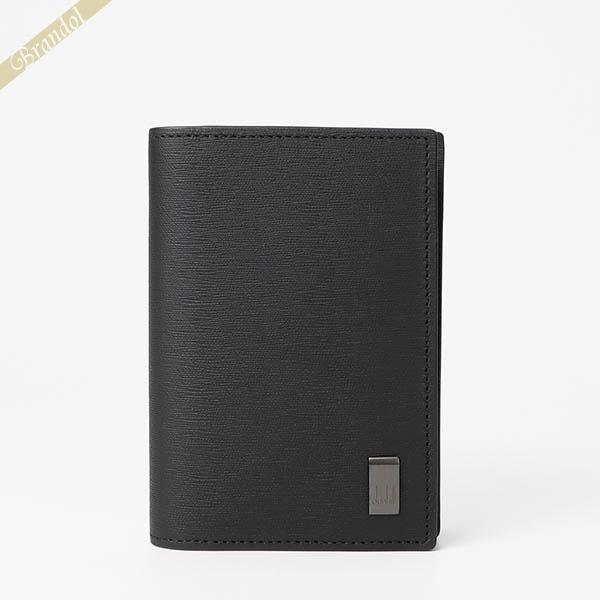 ダンヒル 名刺入れ dunhill メンズ Sidecar サイドカー レザー カードケース ブラッ...