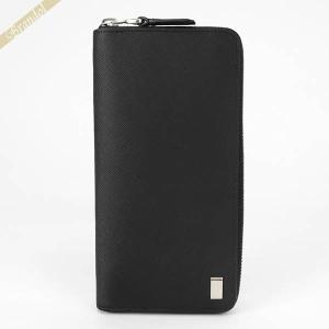 《P8倍_15日23:59迄》ダンヒル 財布 ラウンドファスナー 長財布 dunhill メンズ レザー ブラック 23F2P15PS001R｜brandol