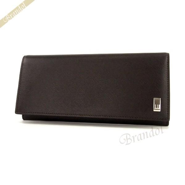 《クーポン》ダンヒル 長財布 dunhill メンズ ダークブラウン FP1010E