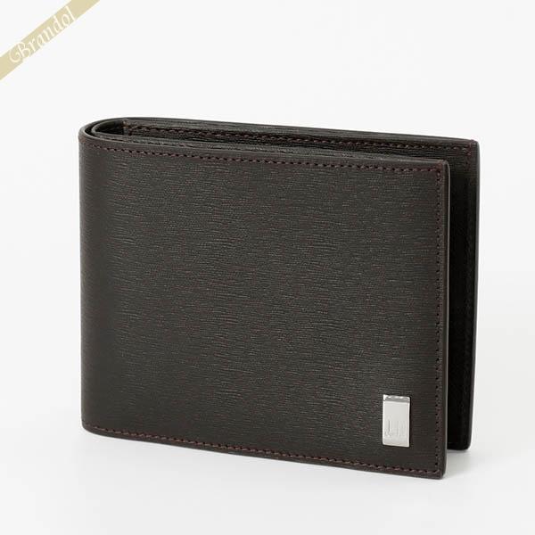 《P5倍》ダンヒル 二つ折り財布 dunhill メンズ SIDECAR サイドカー レザー ダーク...