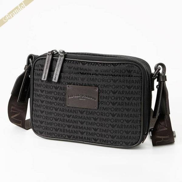 エンポリオアルマーニ ショルダーバッグ EMPORIO ARMANI モノグラム ジャカード カメラ...