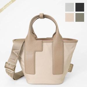 FURLA（フルラ） ハンドバッグ ヴィットリア キャンバス レザー