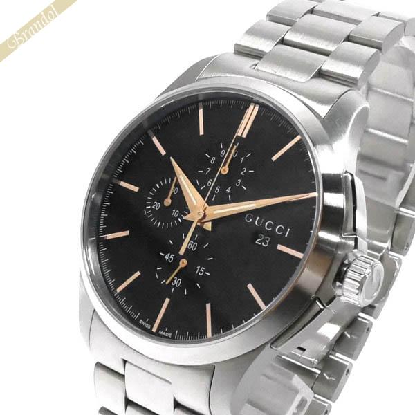 グッチ 腕時計 GUCCI メンズ Gタイムレス G-Timeless Chronograph クロ...