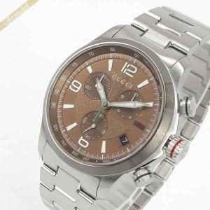 GUCCI（グッチ） 腕時計 メンズ Gタイムレス 38mm ネイビー×シルバー