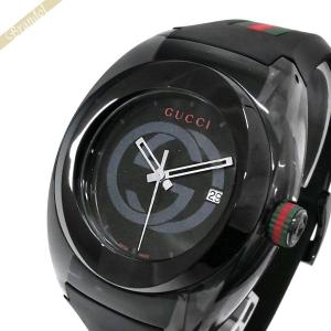 ⭐美品稼働品⭐GUCCI SYNC ブラック 腕時計 GUCCI 【並行輸入品】グッチ 腕時計 メンズ シンク 46MM SYNC YA137107