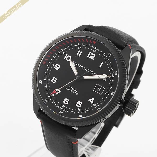 ハミルトン メンズ腕時計 HAMILTON カーキ アビエーション テイクオフ 42mm 自動巻き ...