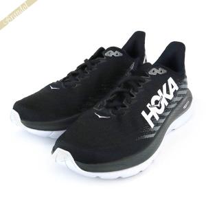 《P8倍_12日23:59迄》ホカオネオネ スニーカー HOKA ONE ONE メンズ マッハ5 MACH 5 ブラック×グレー 1127893 BLACK/CASTLEROCK｜brandol