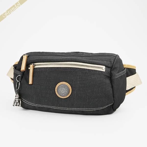 キプリング ボディバッグ Kipling FOX フォックス ウェストバッグ ダークグレー レディー...