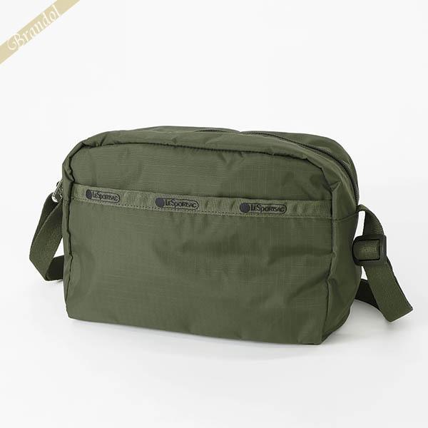 レスポートサック ショルダーバッグ LeSportsac MINI CROSSBODY 無地 カーキ...