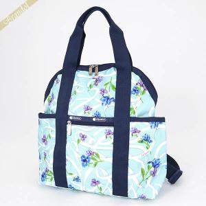 LeSportsac（レスポートサック） 花柄ボストンバッグ ポーチ鍵付き