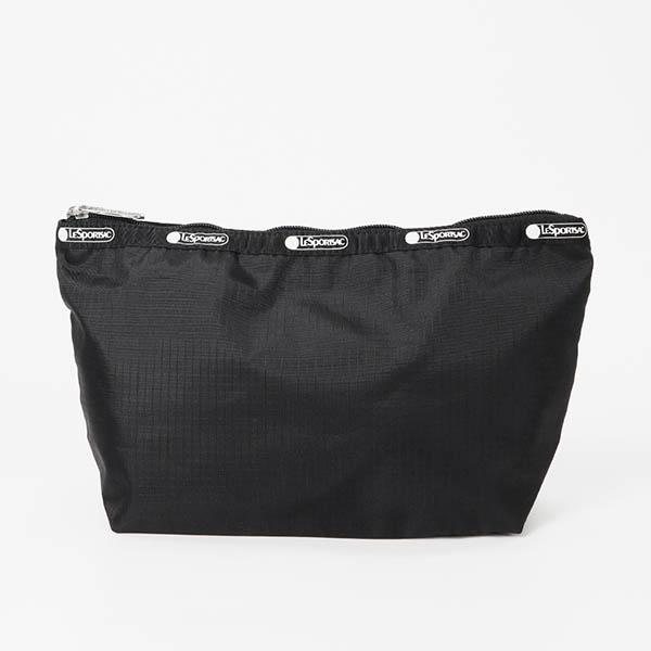 《クーポン》レスポートサック ポーチ LeSportsac 無地 ブラック 3950 C509